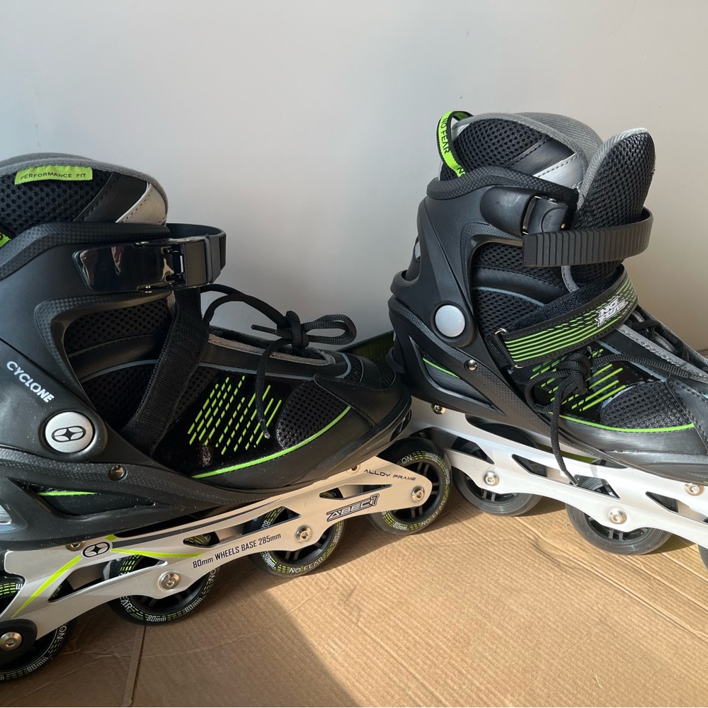 NO FEAR CYCLONE/FLARE IN-LINE SKATES